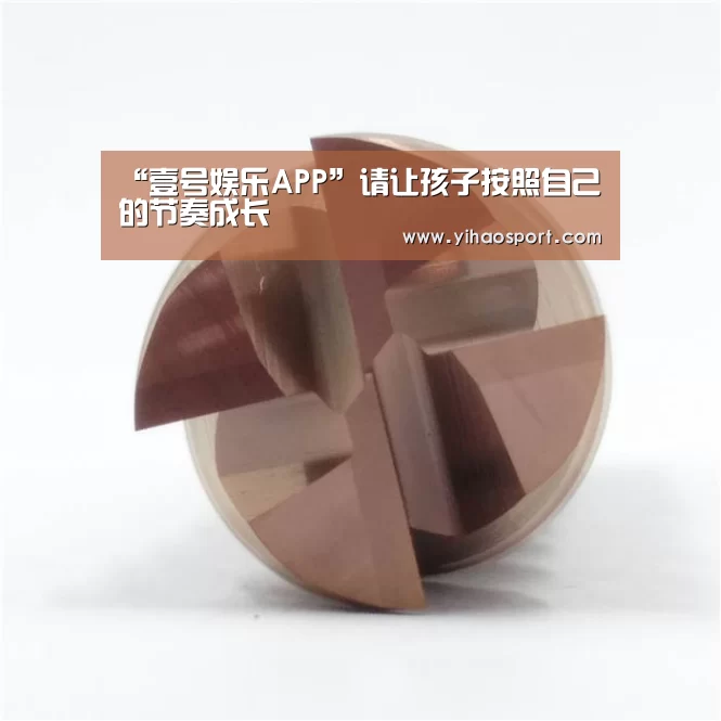 “壹号娱乐APP”请让孩子按照自己的节奏成长(图1) 壹号娱乐